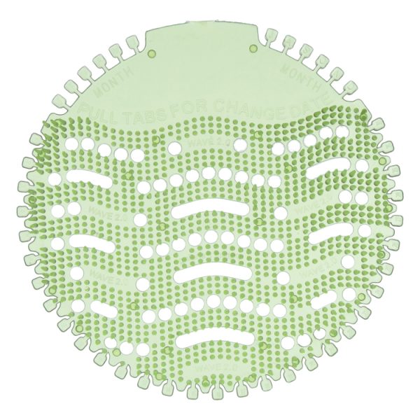 Herbal Mint Urinal Screen 10/Bx (Green)