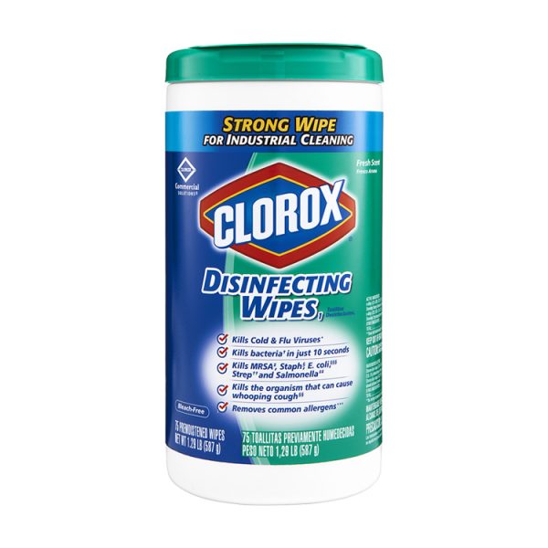 Clorox Disinfectant Cloth Wipes, Fresh Scent 15949