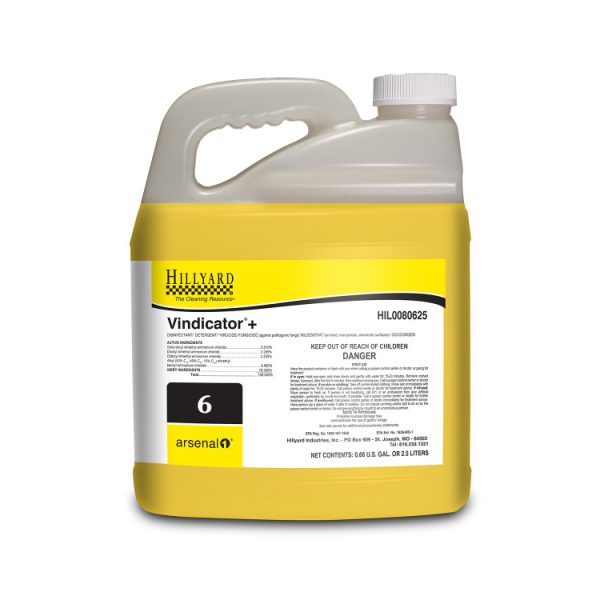 HIL0080625 Hillyard Arsenal One Vindicator+ 2.5 Liter