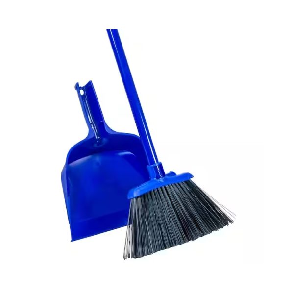 Quickie QK700-409M Angle Broom and Dust Pan Combo