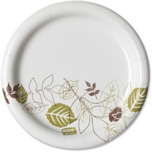 Dixie DXESXP6PATH Ultra Pathways 6" Heavyweight Paper Plate 1000/Case