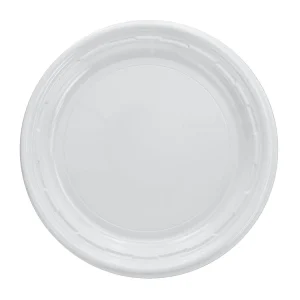 Dart 6PWF Famous Service White 6" Impact Plastic Plate - 1000/Case