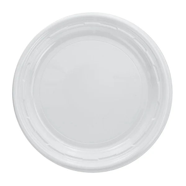 Dart 6PWF Famous Service White 6" Impact Plastic Plate - 1000/Case