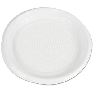 Boardwalk BWKPLTHIPS9WH 9" Hi-Impact Plastic Dinnerware 500/Case