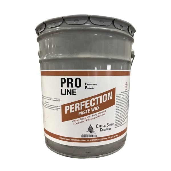 Capco Perfection Paste Wax Yellow/Clear 30 Pound Drum