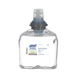 Purell GOJ539102CT Advanced Foaming Hand Sanitizer Green Certified TFX Refill Unscented 2/1200ml