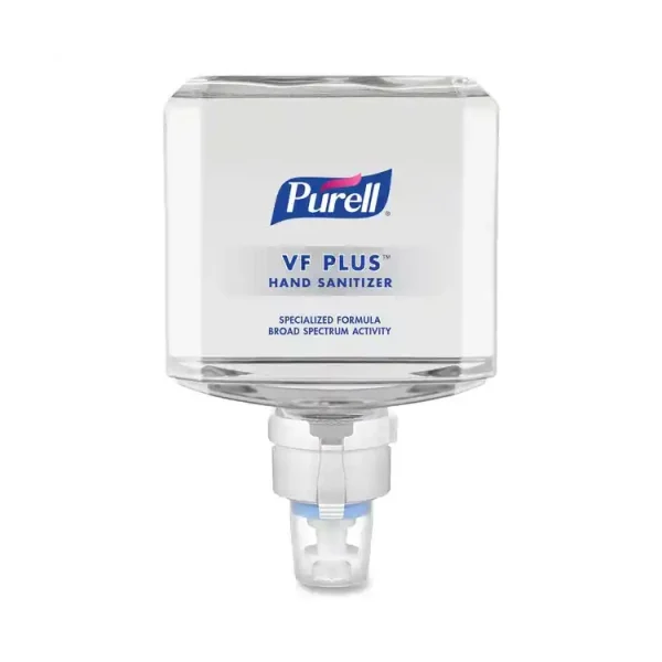 Gojo GOJ709902CT VF PLUS Hand Sanitizer Gel Refill for ES8 Dispenser Unscented 2/1200ml