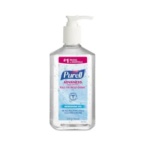 Purell GOJ974712S Advanced Hand Sanitizer Refreshing Gel Pump Bottle Refreshing Scent 12/12oz