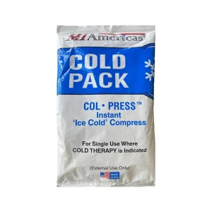 COL-PRESS Instant Cold Pack 8" x 5"  Ice Pack Disposable Single Use  24/Case