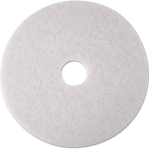 3M Floor Pad 14" White 5/Box