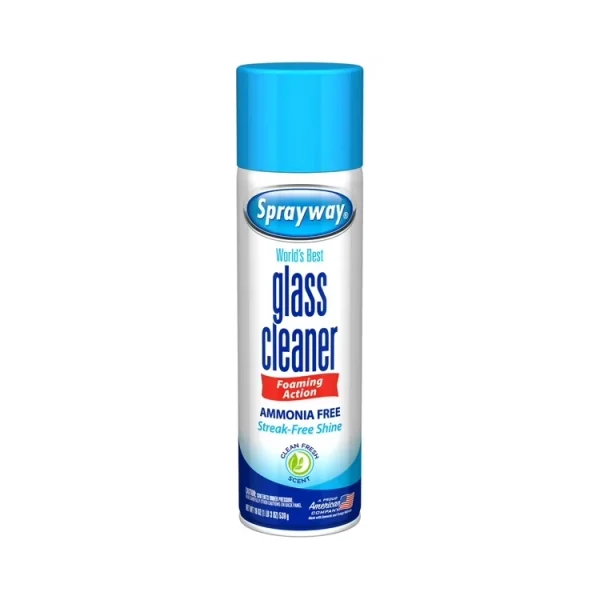 Sprayway 69200 Glass Cleaner Foaming 12/19oz Aerosol Can